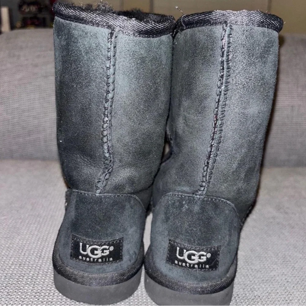 UGG Black fuzzy Boots